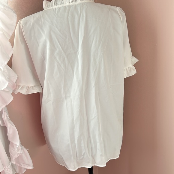SHEIN Ruffle Shirt - Picture 6 of 7